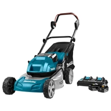 Акумуляторна газонокосарка Makita DLM460PT2 (2х18 В, 2х5 А*год, 460 мм)