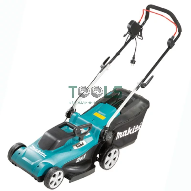 Електрична газонокосарка Makita ELM3720 (1.4 кВт, 370 мм)