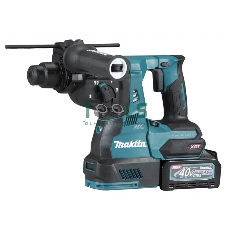 Аккумуляторный перфоратор Makita HR003GM201 (36 В, 2х4 А*ч, 2.8 Дж)