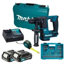 Акумуляторний перфоратор Makita HR140DSAE1 (10.8 В, 2х2 А*год, 1 Дж)