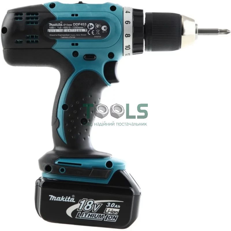 Пила цепная аккумуляторная Makita DUC256PT2 + дрель-шуруповерт Makita DDF453RFE (4 АКБ, ЗУ, кейс)