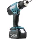 Пила цепная аккумуляторная Makita DUC256PT2 + дрель-шуруповерт Makita DDF453RFE (4 АКБ, ЗУ, кейс)