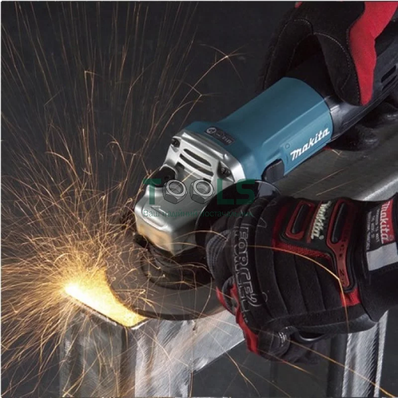 Угловая шлифмашина Makita 9558HNG (0.84 кВт, 125 мм)