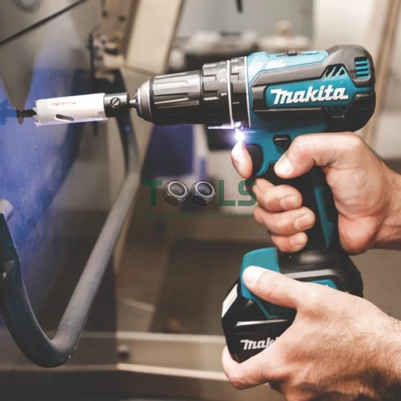 Ударний акумуляторний шуруповерт Makita DHP485RFJ (2х18 В, 3 А*год)