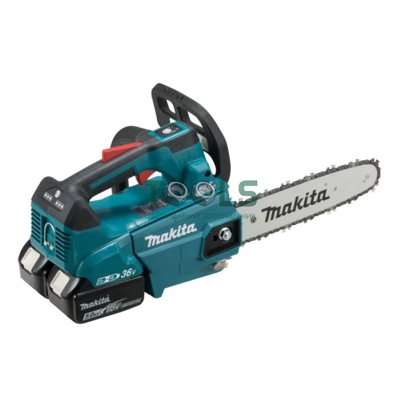 Аккумуляторная цепная пила Makita DUC406PT2 (2х18 В, 5 А*ч, 400 мм)