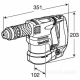 Відбійний молоток Makita HK1820 (0.55 кВт, 3.1 Дж)