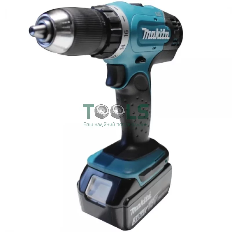 Шуруповерт акумуляторний Makita DDF453SFX7 (18.0 В, 3 А*год)