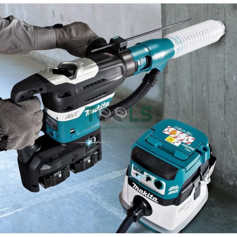 Аккумуляторный перфоратор Makita DHR400ZK (2х18 В, без АКБ, 8 Дж)