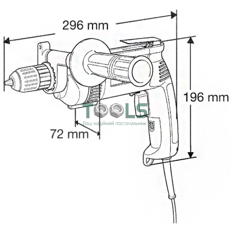 Дрель-шуруповерт Makita DP3003 (710 Вт)