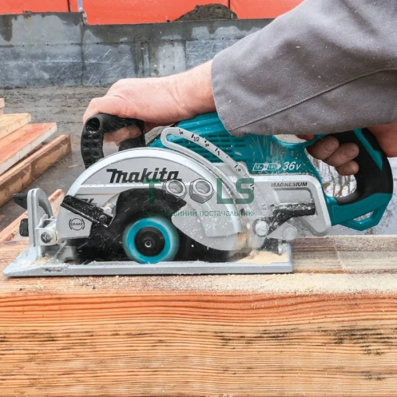 Аккумуляторная дисковая пила Makita DRS780Z (2х18 В, без АКБ, 185 мм)