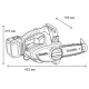 Пила цепная аккумуляторная Makita DUC122RFE (18 В, 3 А*ч, 115 мм)