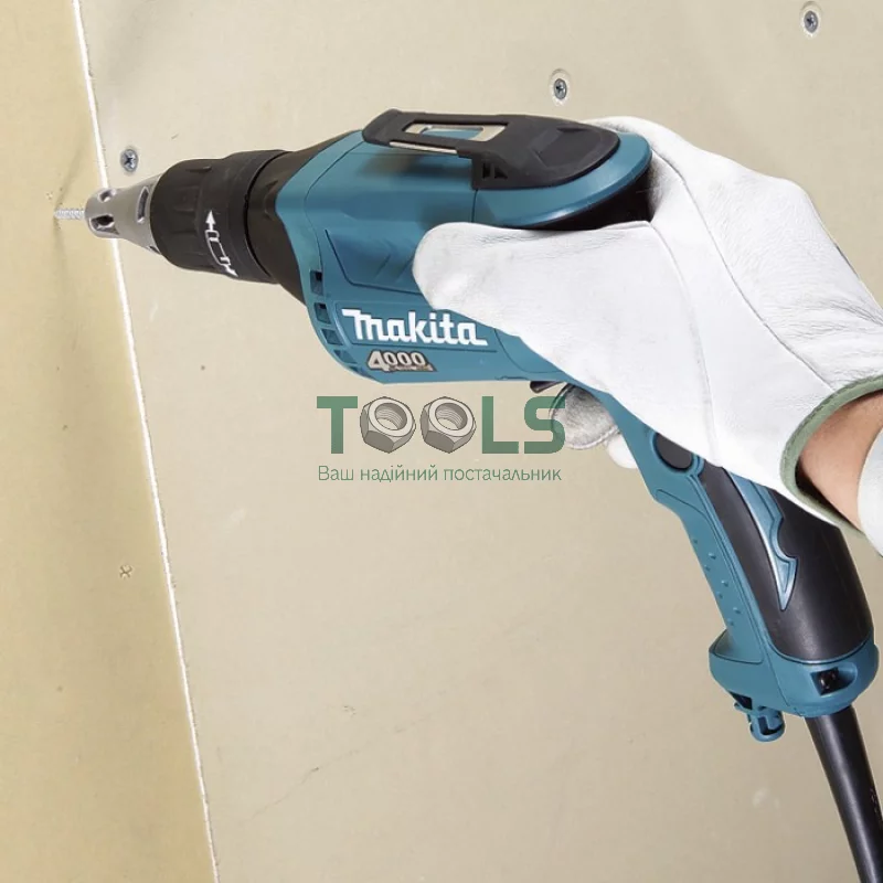 Мережевий шуруповерт для гіпсокартону Makita FS4300JX2 (0.57 кВт, 16 Н*м)