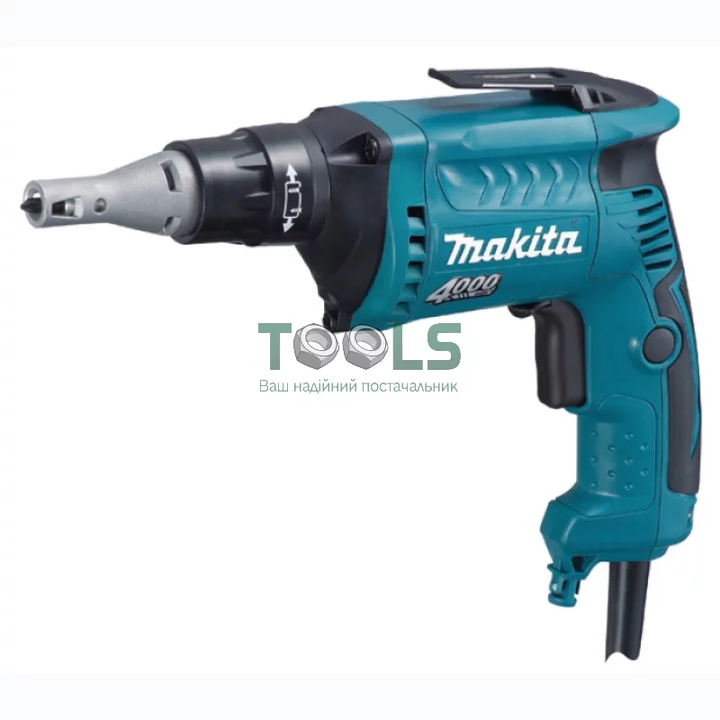 Мережевий шуруповерт для гіпсокартону Makita FS4300JX2 (0.57 кВт, 16 Н*м)