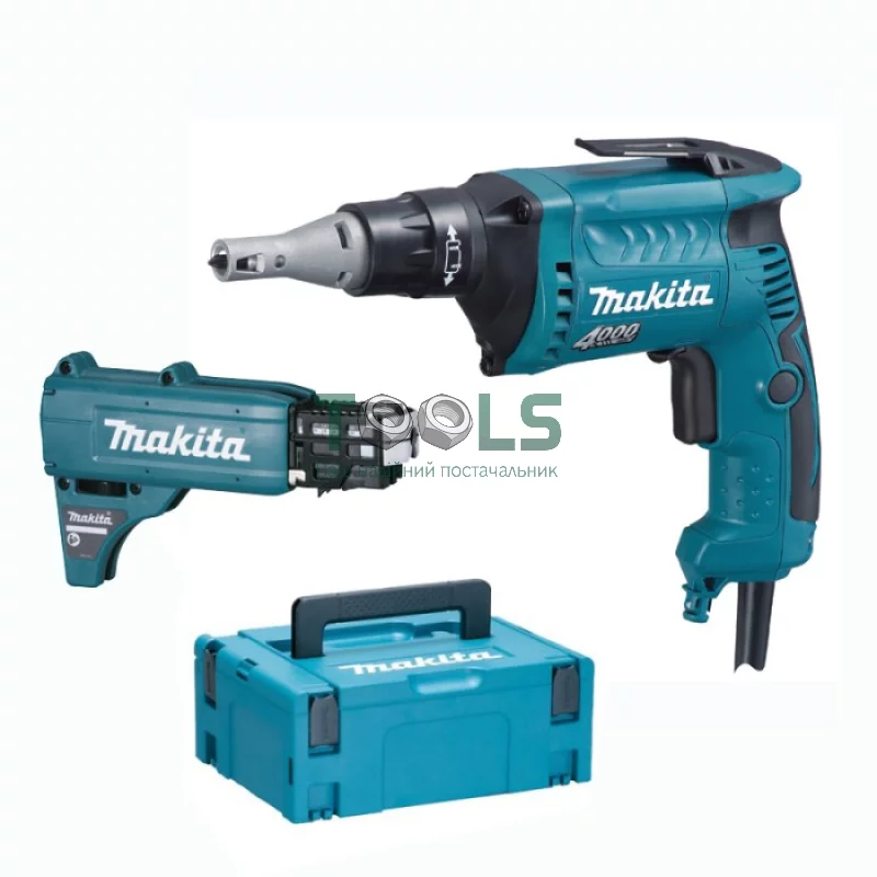 Мережевий шуруповерт для гіпсокартону Makita FS4300JX2 (0.57 кВт, 16 Н*м)