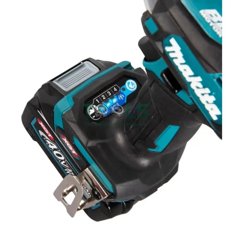 Аккумуляторный ударный гайковерт Makita TD001GM201 (40 В, 2х4 А*ч, 220 Н*м)