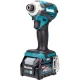 Аккумуляторный ударный гайковерт Makita TD001GM201 (40 В, 2х4 А*ч, 220 Н*м)