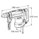 Перфоратор Makita HR3200C (0.85 кВт, 5.1 Дж)