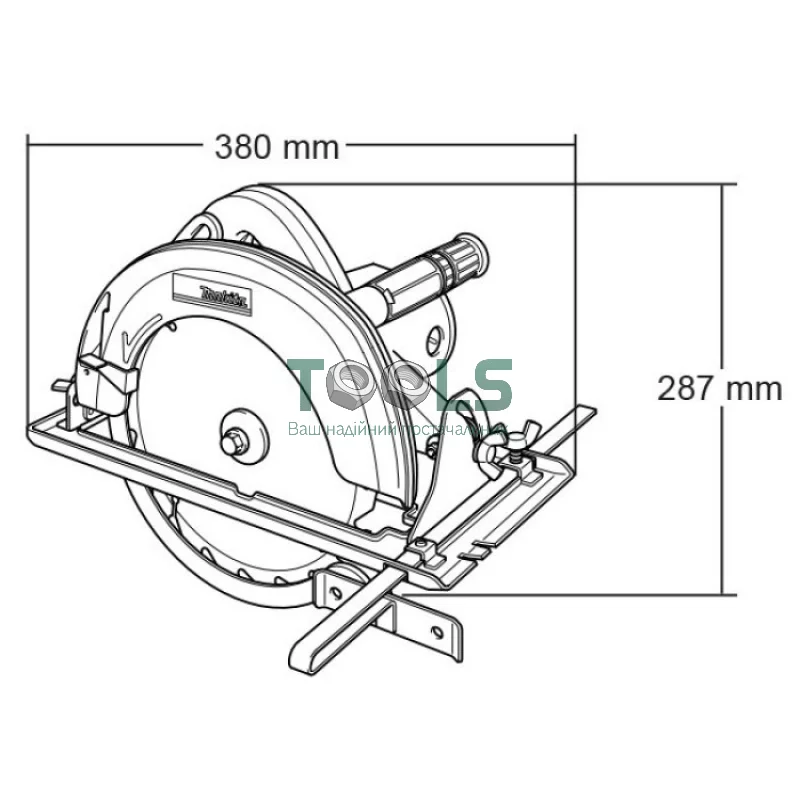 Пила дисковая Makita N5900B (2 кВт, 235 мм)