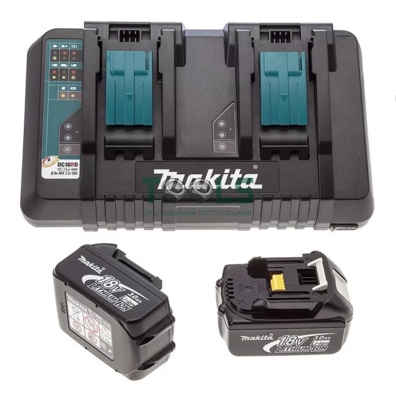 Зарядное устройство Makita DC18RD (14.4-18 В) (630868-6)