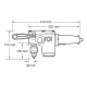 Кутовий дриль Makita DA6301 (0.81 кВт)