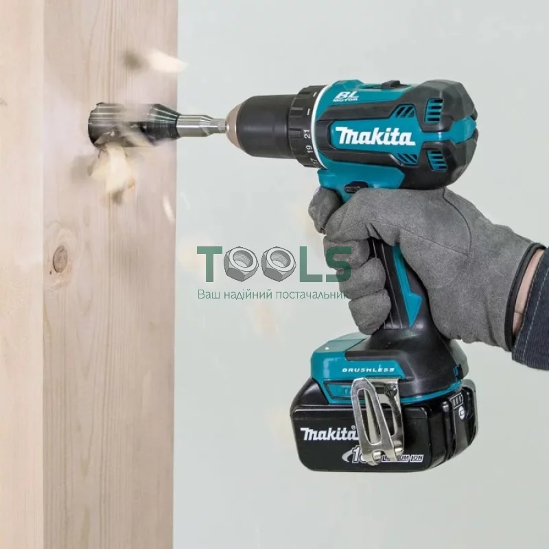 Аккумуляторная дрель-шуруповерт Makita DDF485RFJ (18 В, 2х3 А*ч, 50 Н*м)