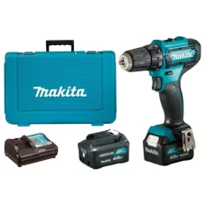 Аккумуляторная дрель-шуруповерт Makita DF333DWME (10.8-12 В, 2х4 А*ч, 30 Н*м)