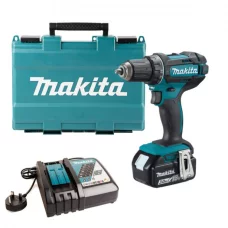 Аккумуляторная ударная дрель-шуруповерт Makita DHP482RF (18 В, 3 А*ч)