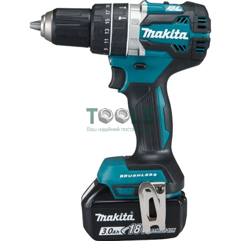 Аккумуляторная ударная дрель-шуруповерт Makita DHP484Z (18 В, без АКБ, 54 Н*м)