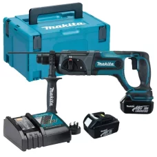 Акумуляторний перфоратор Makita DHR241RFJ (18 В, 2х3 А*год, 2 Дж)