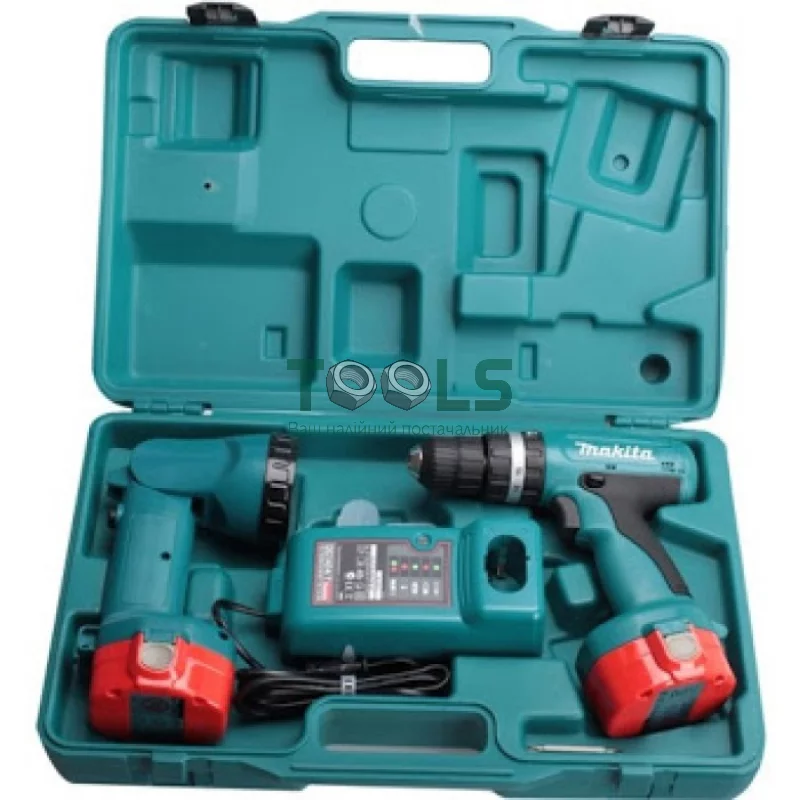 Кейс для шуруповерта Makita 6270D, 6261DWALE, 6281DWALE, 8271DWALE, 8281DWALE, 8280DWPLE, 8391DWALE (460х395х115 мм) (824581-8)