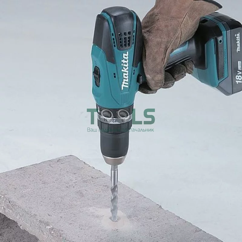 Шуруповерт ударний акумуляторний Makita DHP453SYE (18.0 В)