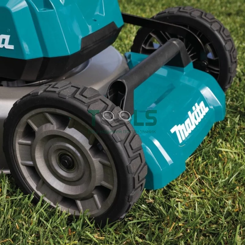 Аккумуляторная газонокосилка Makita DLM530PT4 (2х18 В, 4х5 А*ч, 530 мм)