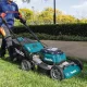 Аккумуляторная газонокосилка Makita DLM530PT4 (2х18 В, 4х5 А*ч, 530 мм)