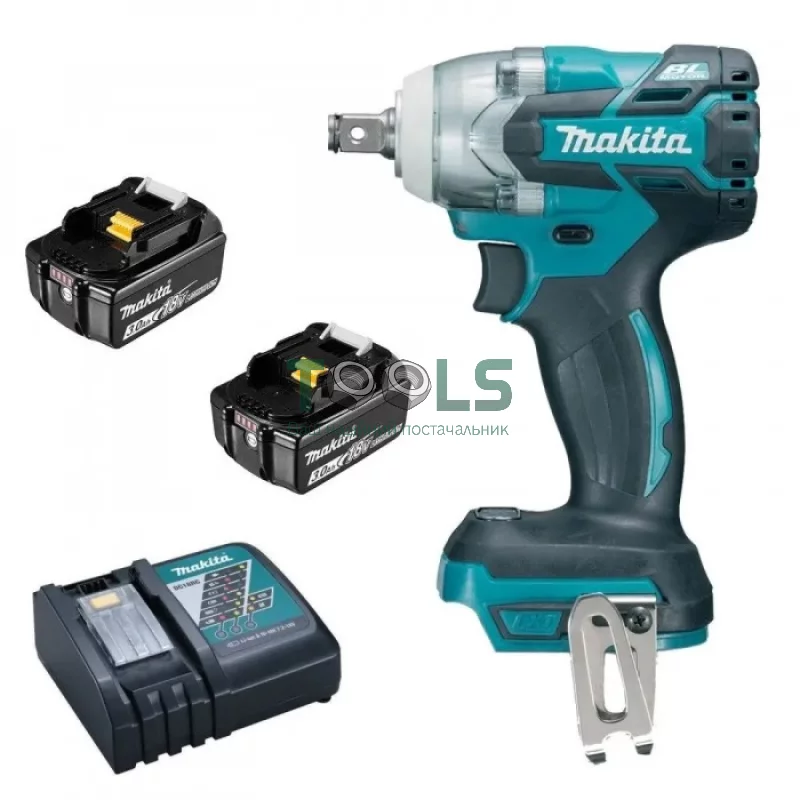 Аккумуляторный гайковерт Makita DTW285RFJX (18 В, 2х3 А*ч, 280 Н*м)