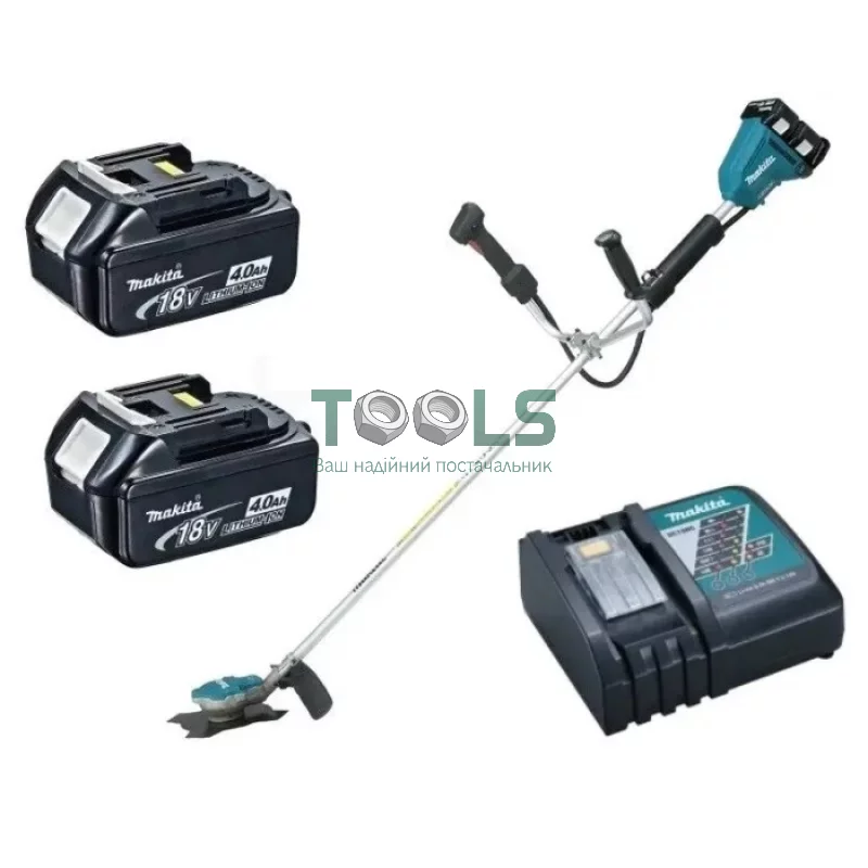 Акумуляторна коса Makita DUR365URM2 (2х18 В, 2х4 А*год, 350 мм)