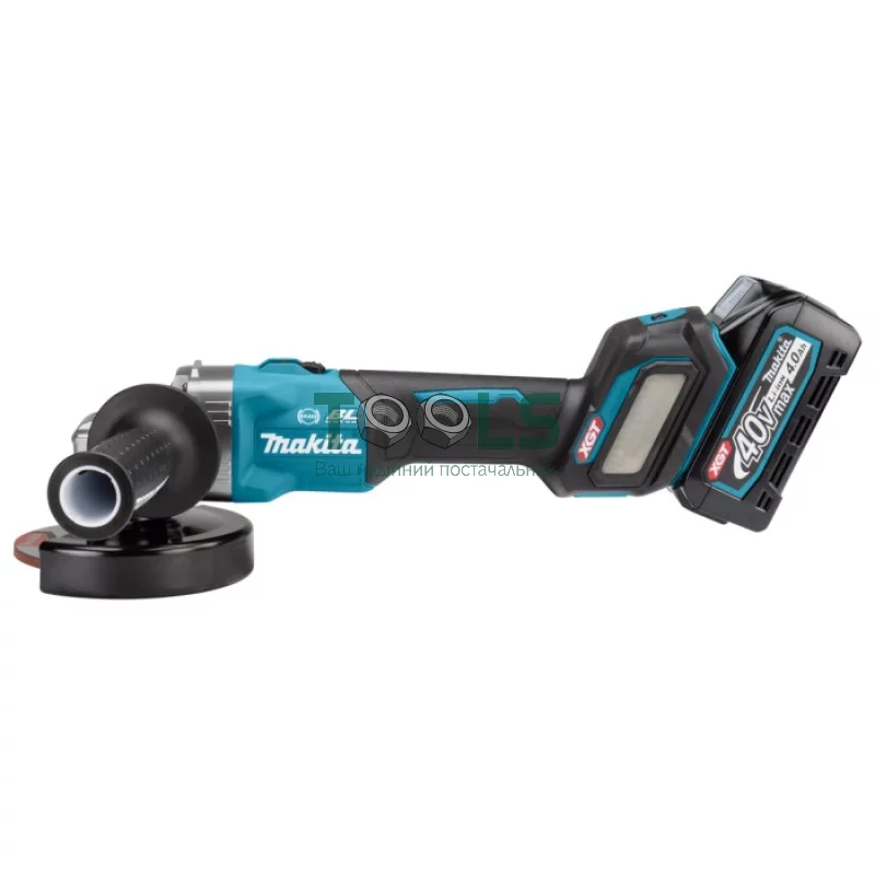 Аккумуляторная угловая шлифмашина Makita GA023GM201 (36 В, 2х4 А*ч, 125 мм)