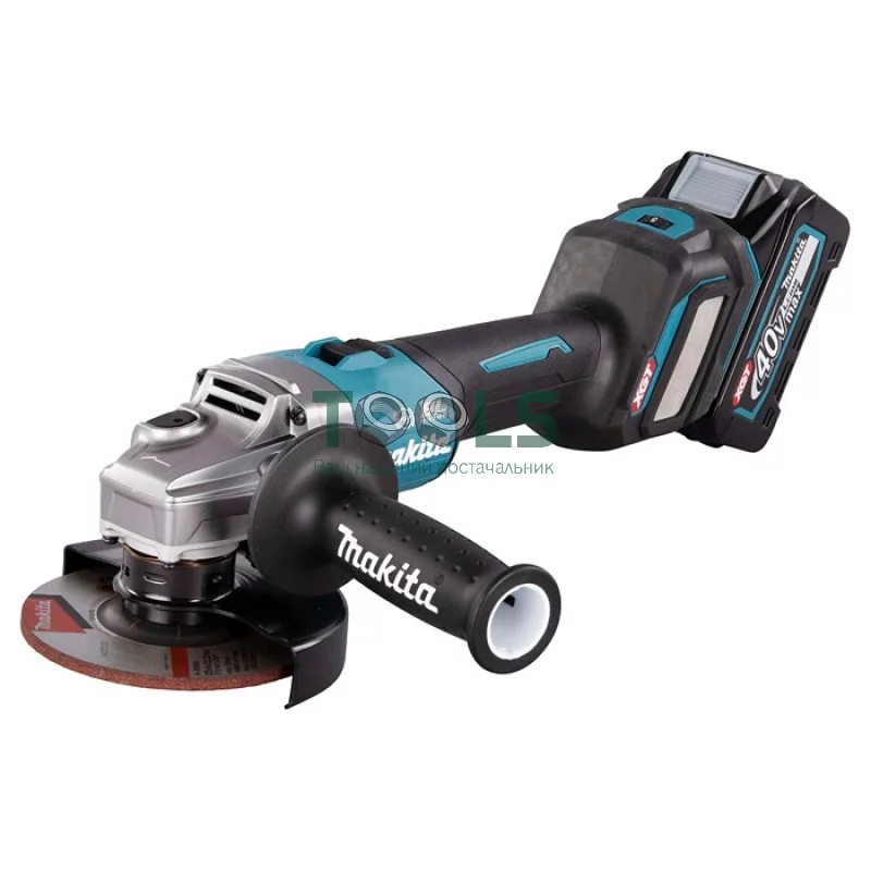 Аккумуляторная угловая шлифмашина Makita GA023GM201 (36 В, 2х4 А*ч, 125 мм)