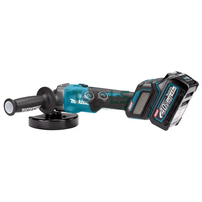 Аккумуляторная угловая шлифмашина Makita GA023GM201 (36 В, 2х4 А*ч, 125 мм)