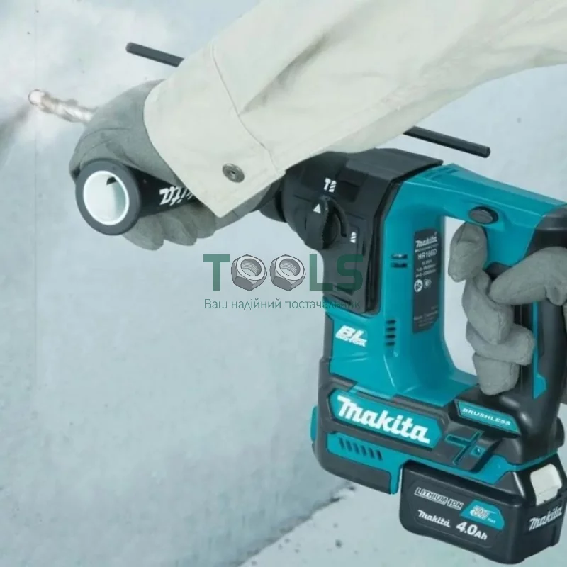 Акумуляторний перфоратор Makita HR166DWAE1 (10.8 В, 2х2 А*год, 1.1 Дж)