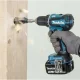 Аккумуляторная дрель-шуруповерт Makita DDF485FYX3 + набор бит + сумка (18 В, 1.5 А*ч, 3 А*ч) (SET-DDF485MK1)