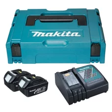 Набор аккумуляторов + зарядка Makita LXT 197952-5 (BL1830Bx2, DC18RC, Makpac)