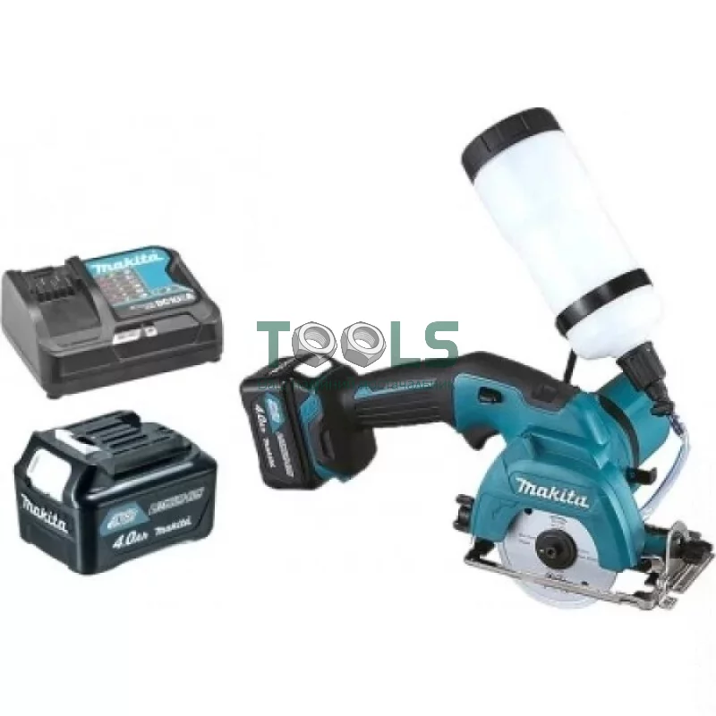 Аккумуляторная алмазная дисковая пила Makita CC301DSME (10.8 В, 2х4 А*ч, 85 мм)