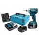 Акумуляторний ударний гвинтоверт Makita DTS141RTJ1 (18 В, 2х5 А*год, 40 Н*м)