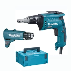 Сетевой шуруповерт для гипсокартона Makita FS4000JX2 (0.57 кВт, 16 Н*м)