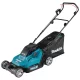 Аккумуляторные газонокосилка Makita DLM432CT2 + ножницы Makita DUM111SYX + ламзак (SOFA-DLM-2-R)