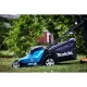 Аккумуляторные газонокосилка Makita DLM432CT2 + ножницы Makita DUM111SYX + ламзак (SOFA-DLM-2-R)