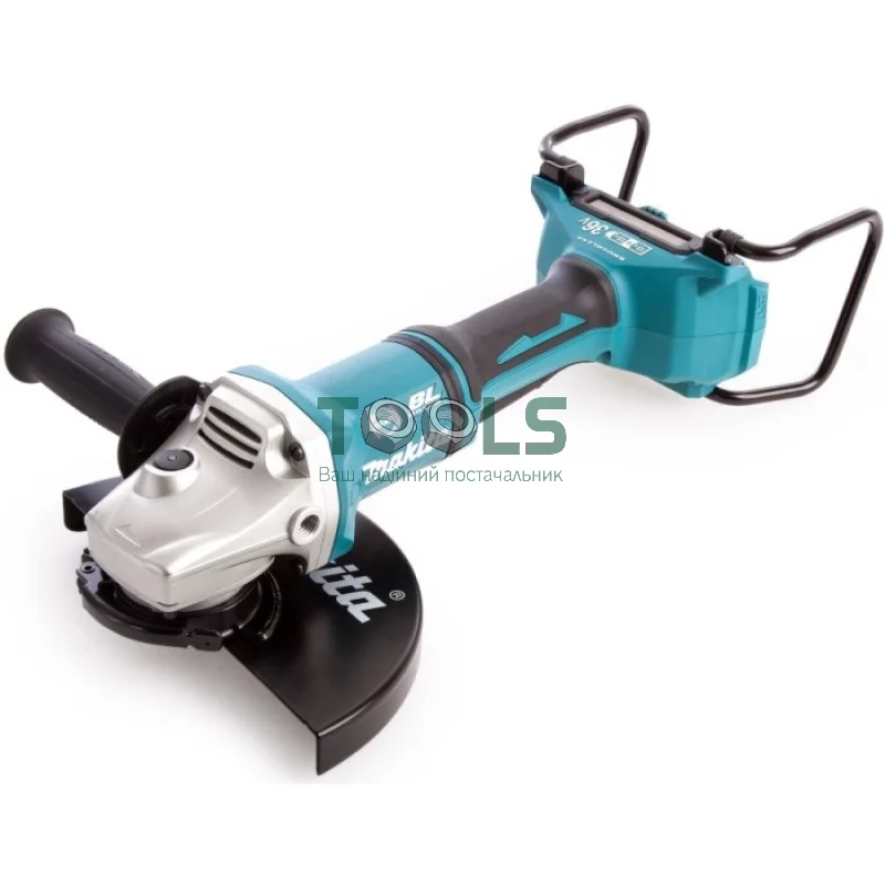 Акумуляторна болгарка Makita DGA900PT2 (2х18 В, 2х5 А*год, 230 мм)