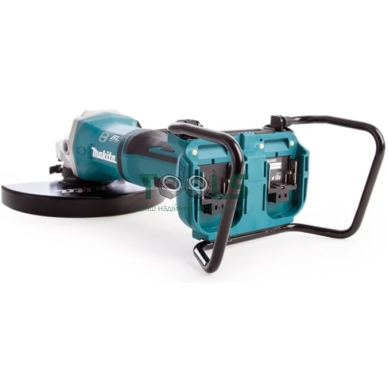 Акумуляторна болгарка Makita DGA900PT2 (2х18 В, 2х5 А*год, 230 мм)