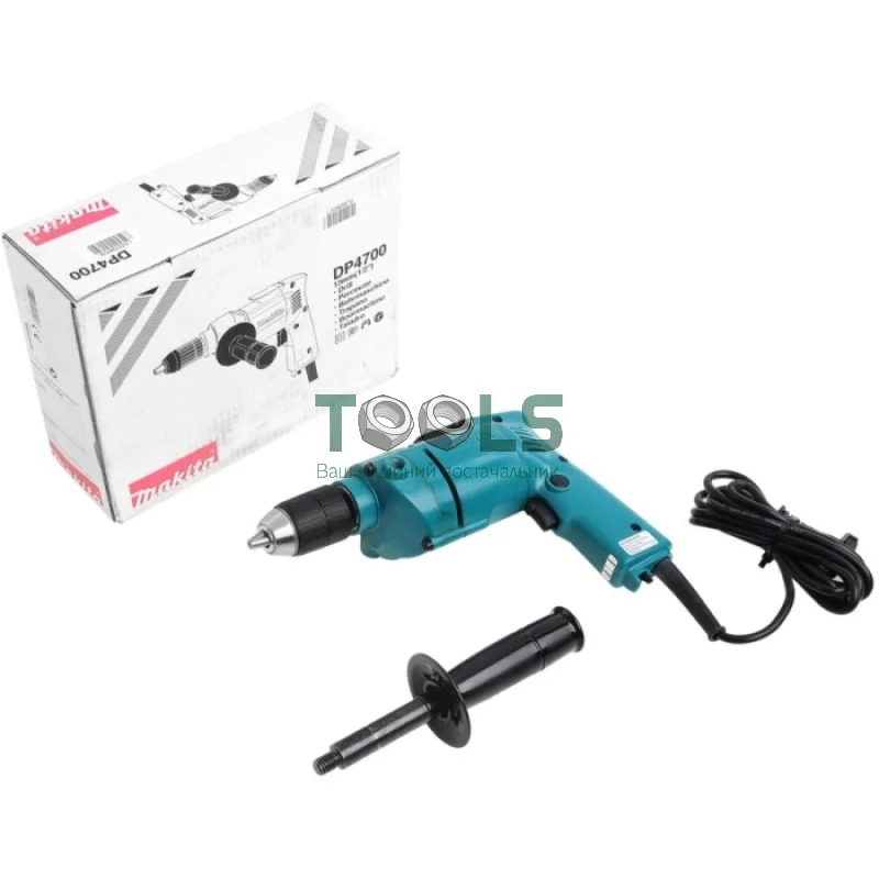 Дрель безударная Makita DP4700 (0.51 кВт)