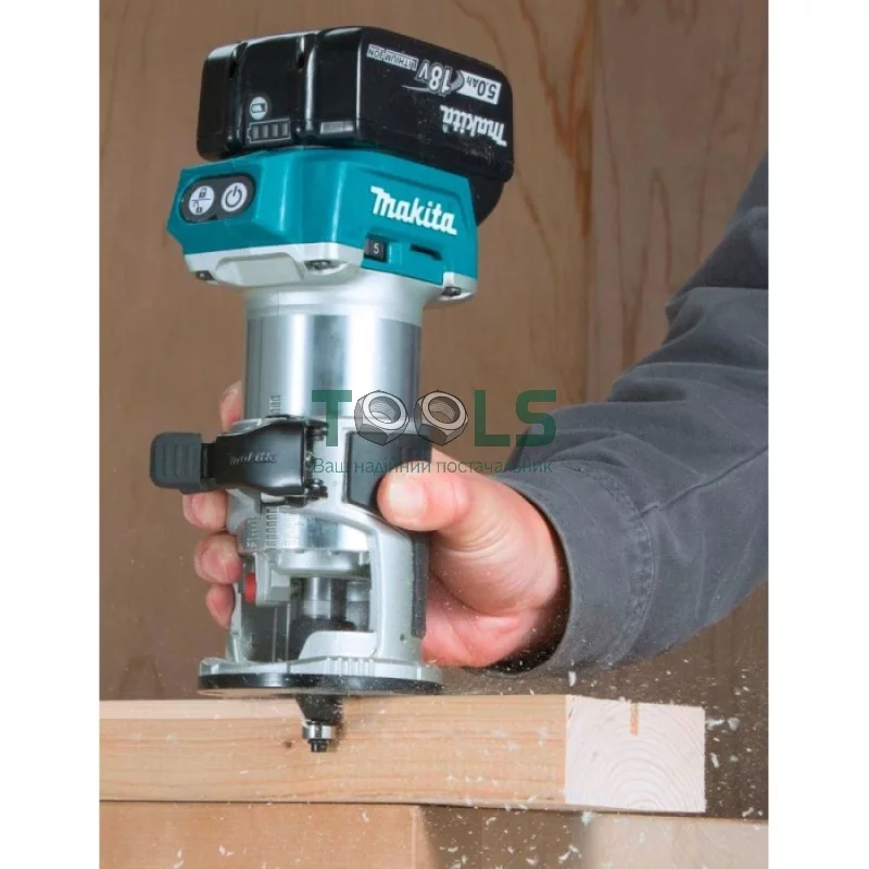 Акумуляторний фрезер Makita DRT50RTJX2 (18 В, 2х5 А * год)